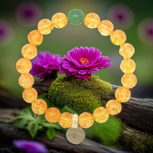 Load image into Gallery viewer, Green Aventurine &amp; Citrine Couple Bracelet
